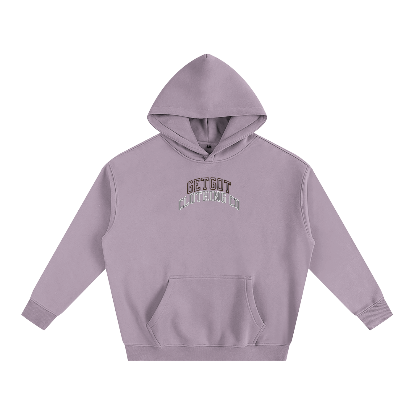 Oversize GETGOT cc Fleeced Hoodie