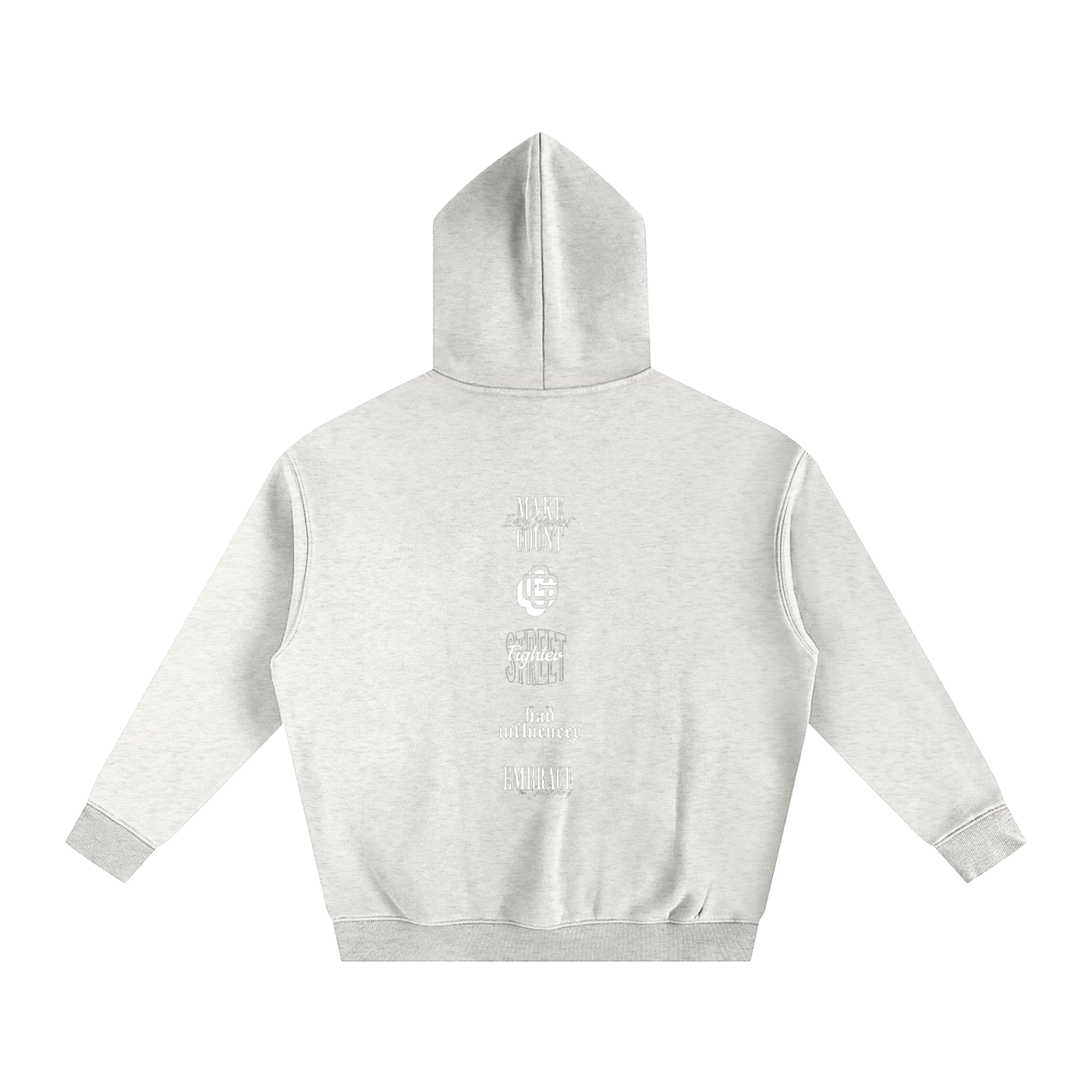 Oversize GETGOT cc Fleeced Hoodie