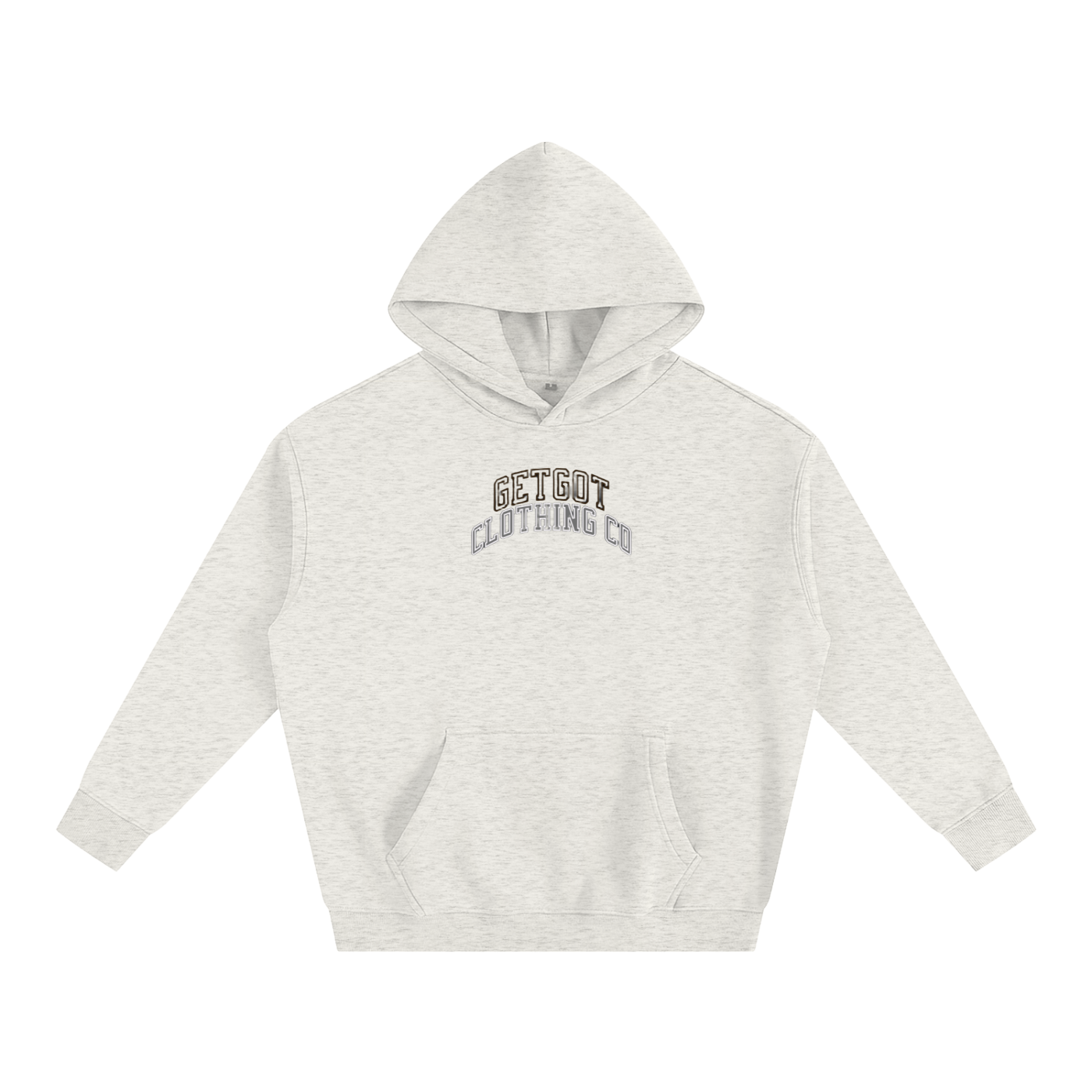 Oversize GETGOT cc Fleeced Hoodie
