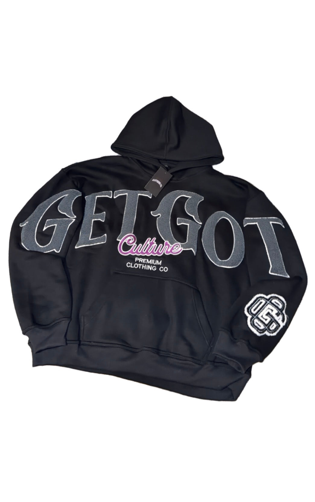GETGOT Culture Premium Hoodie — Black