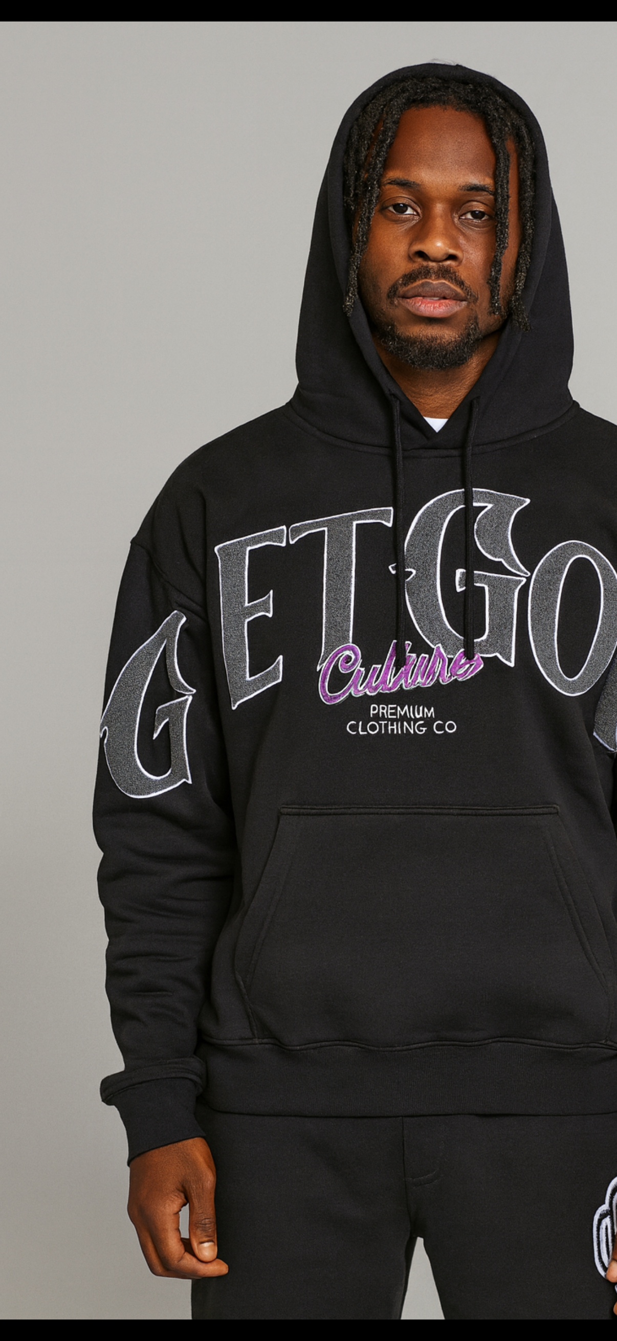 GETGOT Culture Premium Hoodie — Black