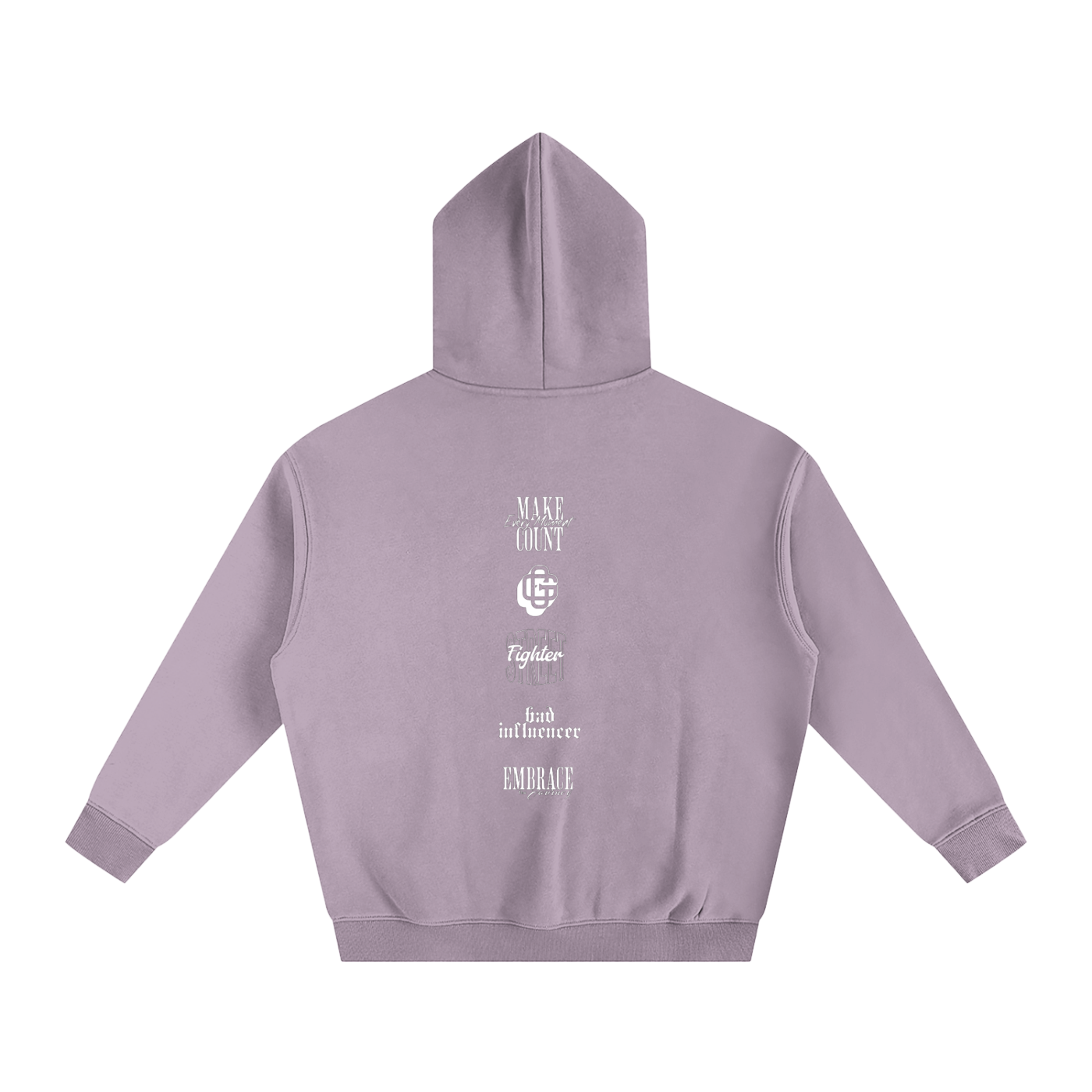 Oversize GETGOT cc Fleeced Hoodie