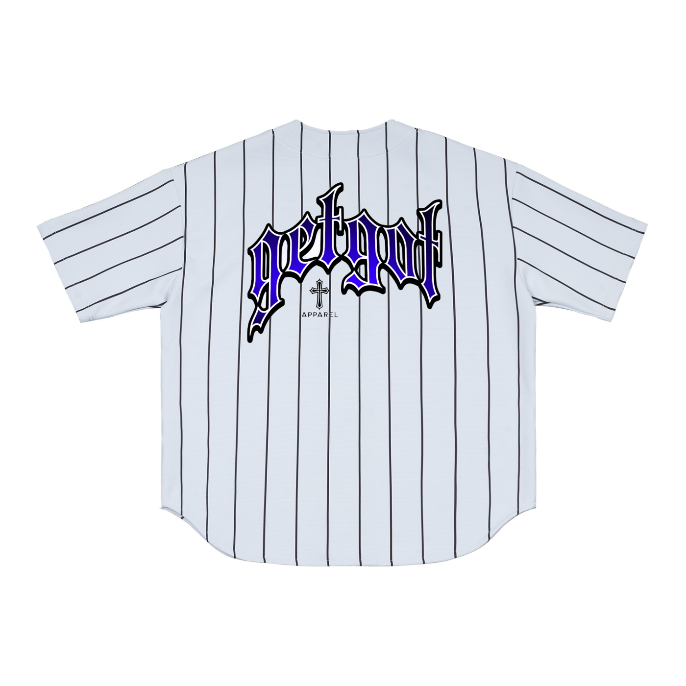 Pinstripe Baseball Jersey